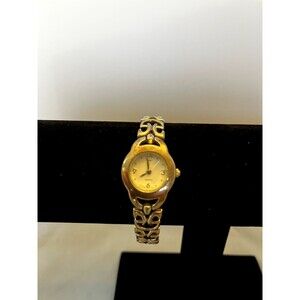 Avon Elegant Open Link Bracelet Watch 6.5-8" Silver links